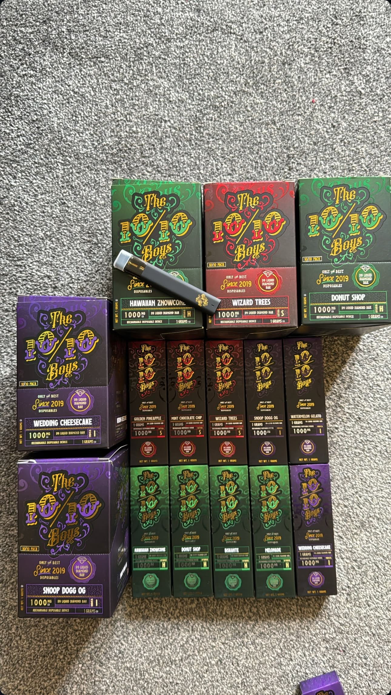 1010boys 1G Disposable vape