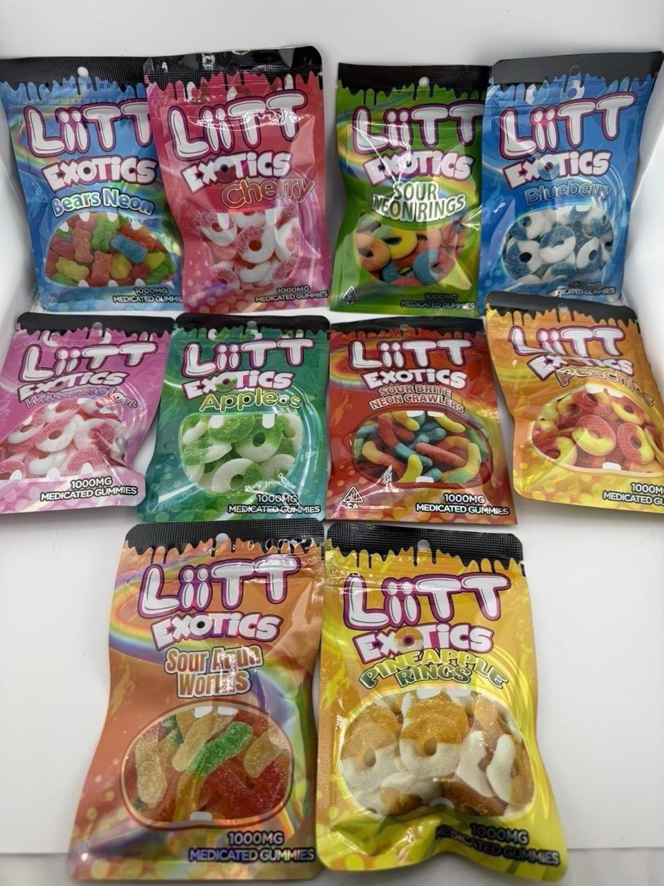 Liitt exotic 1000mg & frolli 600mg Budget edibles - Image 2